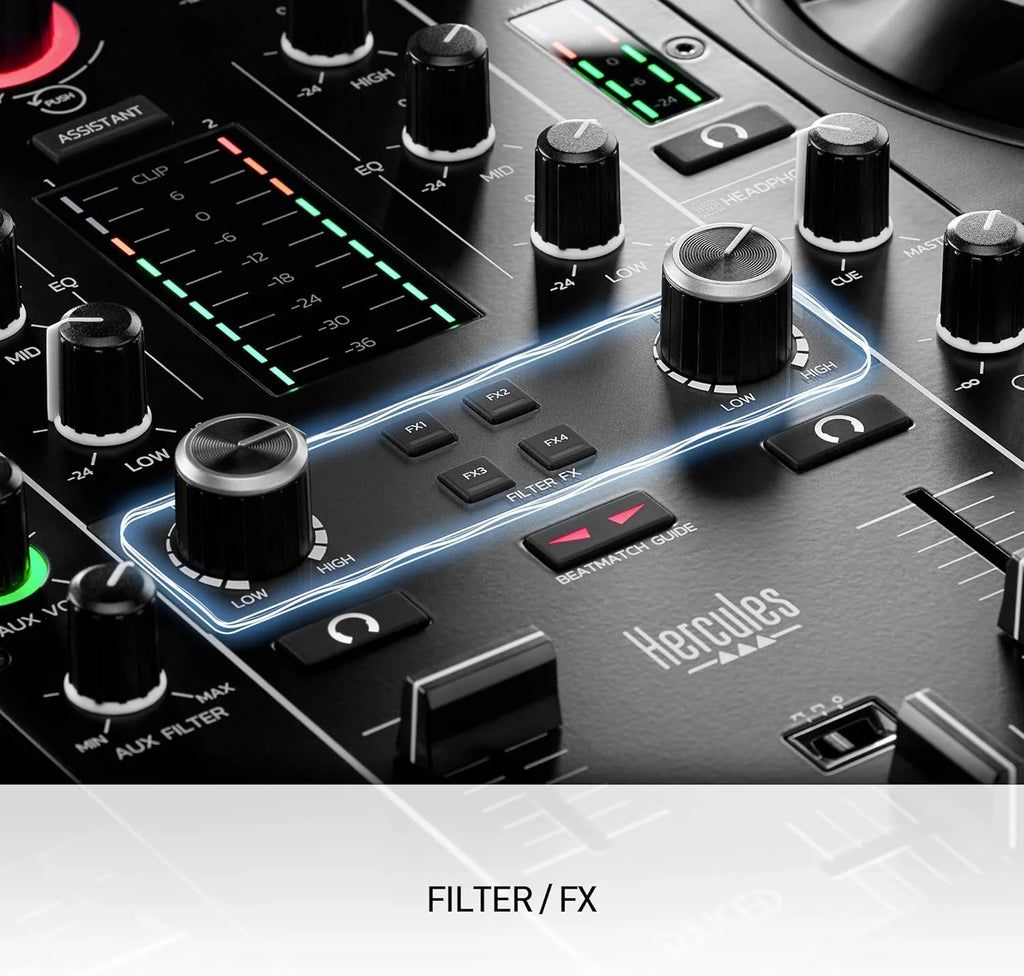 Djcontrol Inpulse 500: 2-Deck USB DJ Controller for Serato DJ and DJUCED (Included)