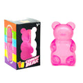 Needoh Gummy Bear Squishy Toy, Maltose Stress Ball for Kids Adults, Cute Animal Squeeze Fidget Toy, Solid Decompression