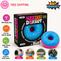 Needoh Dippin Dazzler Egg Donut Squishy Stress Relief Toy Fidget Anxiety Groovy
