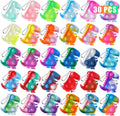 Dinosaur Pop Fidget Toys Bulk Its 30 Pack Dinosaur Party Favors for Kids 4-8 8-12 Mini Dino Pop Keychain It Fidget Toy Fidgets for Classroom Prizes Student Carnival Birthday Goodie Bag Stuffers Filler