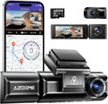 M550 3CH Dash Cam 4K - 3.19" Screen IR Night Vision - 24H Parking Mode - 3-Channel Dash Cam - Interior IR Camera - Built-In GPS & Wifi - Three-Mode Parking Monitor