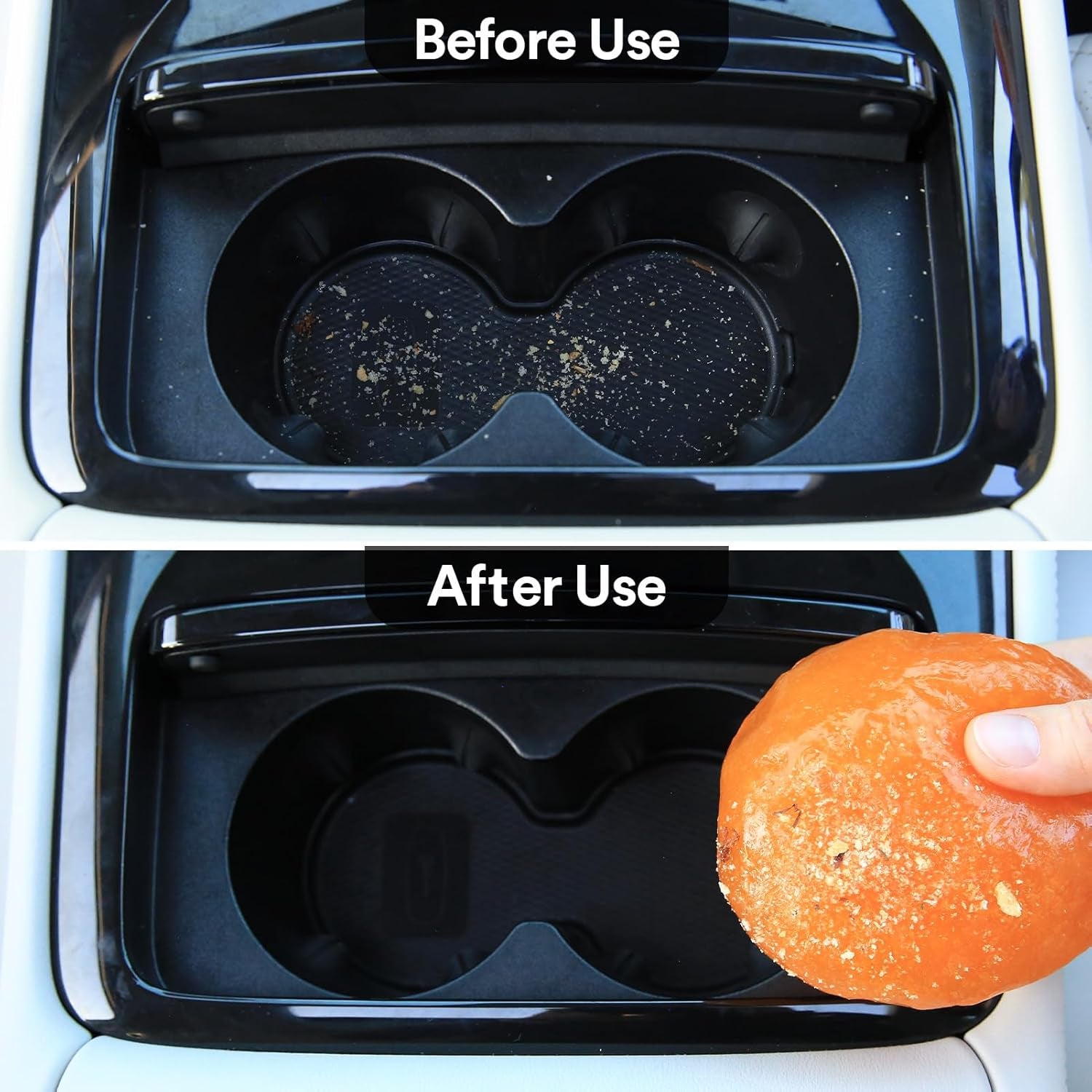 Car Cleaning Gel Car Putty Car Cleaning Kit Car Interior Cleaner Slime Car Cleaning Supplies Auto Detailing Tools Car Accessories Car Gifts for Women Men Keyboard Cleaner Orange