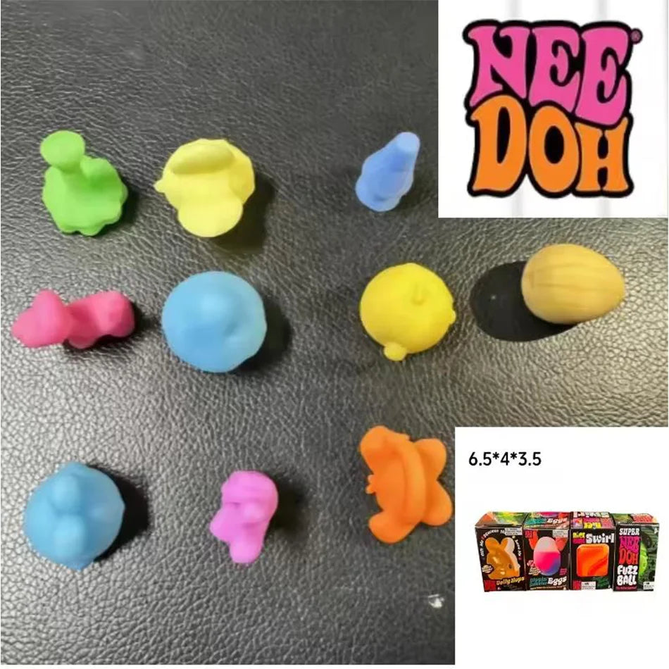 2026 New Needoon Golden Egg Treasure Hunt Blind Box Toy with Squishy Surprise Stress Relief Squeeze Kids' Easter Party Toy