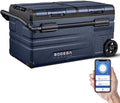 COOLER 12 Volt Car Refrigerator, Portable Freezer, Car Fridge Dual Zone WIFI APP Control, 80 Quart(75L) -4℉-68℉Car Cooler, 12/24V DC and 100-240V AC, for Camping, Travel, RV, Outdoor