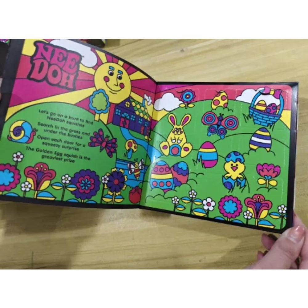 2026 New Nee-Doh Golden Egg Treasure Hunt Blind Box Needoh Fidget Toys Surprises Anti-Stress Sensory Squeeze Party Toy Gifts