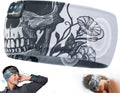 Sleep Headphones Bluetooth Headband, Wireless Sleeping Headphones Music Sport Headbands, Long Time Play Sleeping Headsets Built-In Thin Speakers, Skulls Design for Sleeping Yoga