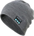 Wireless Bluetooth Beanie,Unisex Outdoor Sport Knit Hat with Stereo Speakers & Microphone