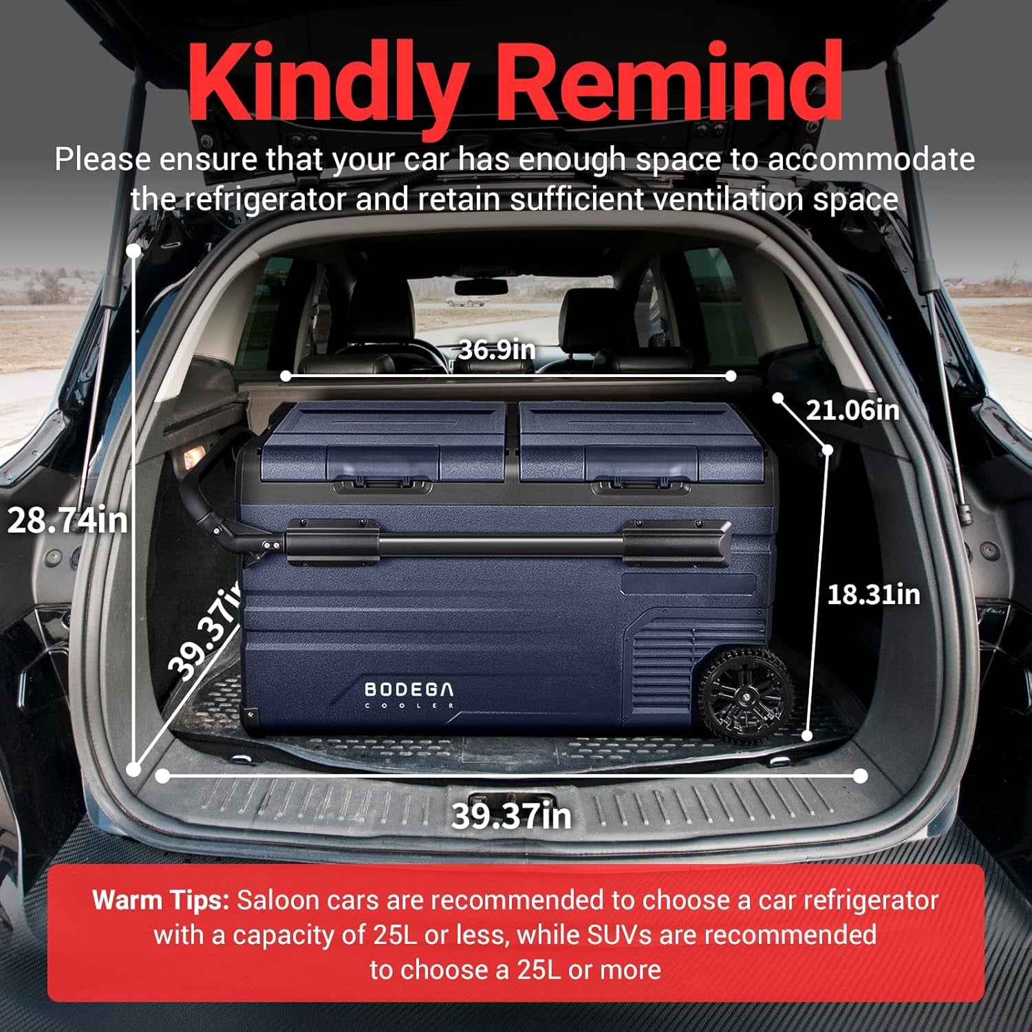 COOLER 12 Volt Car Refrigerator, Portable Freezer, Car Fridge Dual Zone WIFI APP Control, 80 Quart(75L) -4℉-68℉Car Cooler, 12/24V DC and 100-240V AC, for Camping, Travel, RV, Outdoor