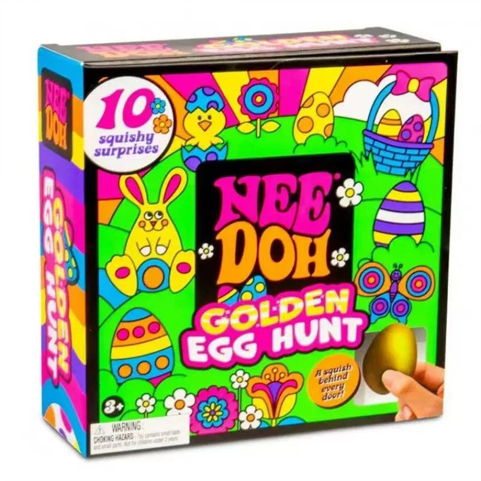 2026 New Nee-Doh Golden Egg Treasure Hunt Blind Box Needoh Fidget Toys Surprises Anti-Stress Sensory Squeeze Party Toy Gifts